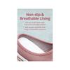 Women Closed Toe Slippers Breathable Slip On Slides Soft Sole Casual Outdoor Shoes Solid Color Versatile
