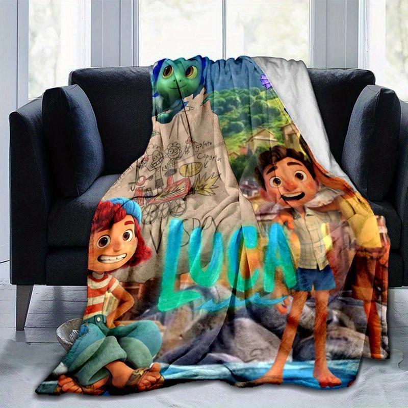 1pc, Luca Inspired Home Decor Blanket, Perfect for Couch, Bed, Travel, Camping, Car, Beach, Office Nap, Soft Coverlet Gift IdeaC116