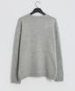 Seuteulaikeu Fine Blend Classic Crew Neck Knit (Light Grey)