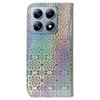 For Xiaomi 14T Pro Stand Case Dazzling Flower Leather Phone Cover