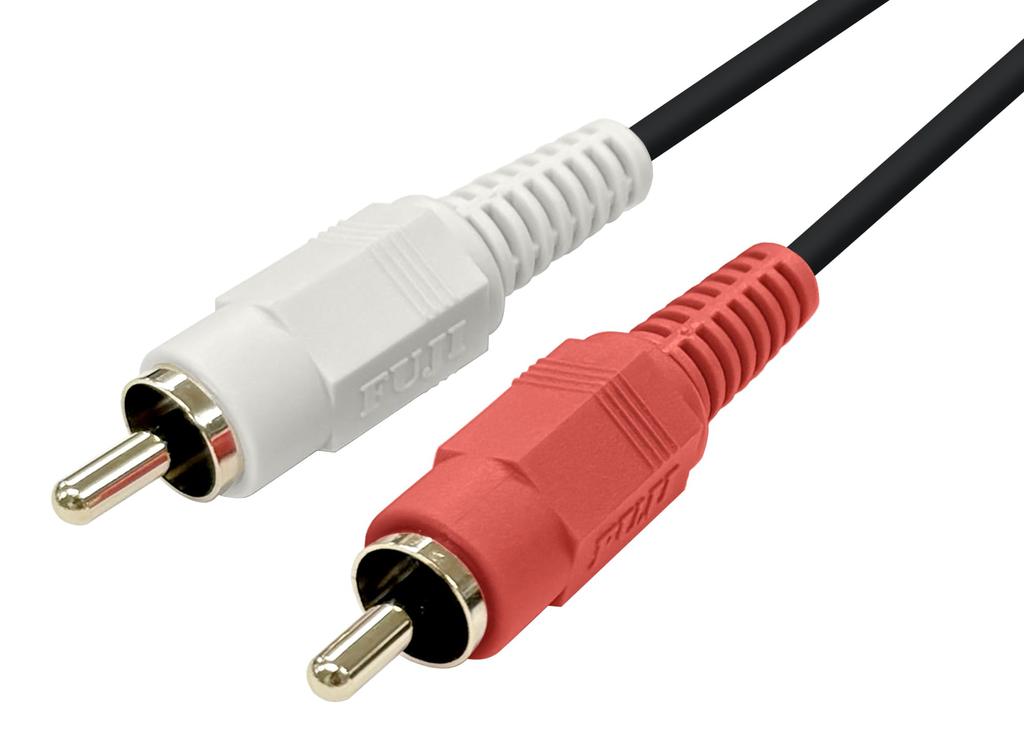 Fuji Parts Audio Stereo Mini Plug to Cable, 2-Pin, 7m, FVC-323D