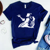 Unisex MJ Dance Evolution T-shirt MJ Tee King of Pop Tshirt Retro Dance Graphic Shirts Summer Short Sleeves Tops Fans Gifts