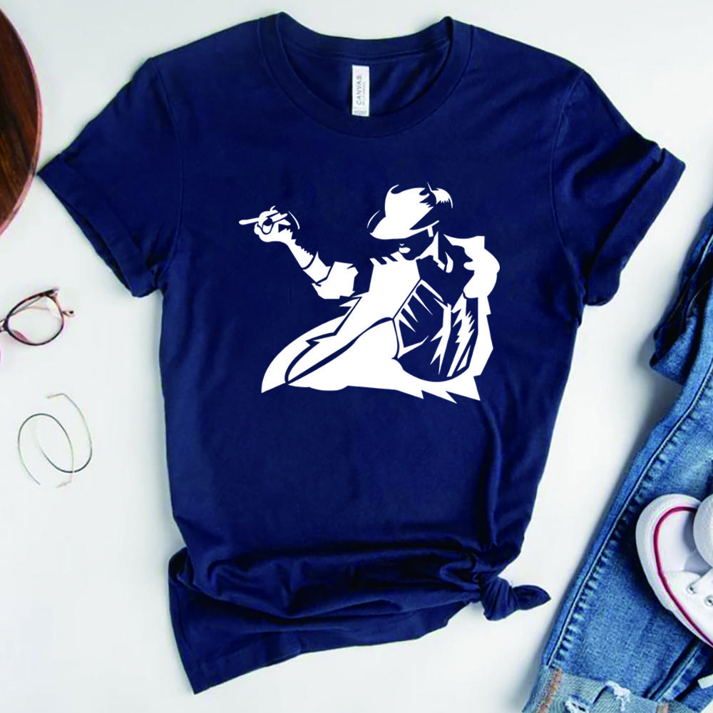 Unisex MJ Dance Evolution T-shirt MJ Tee King of Pop Tshirt Retro Dance Graphic Shirts Summer Short Sleeves Tops Fans Gifts