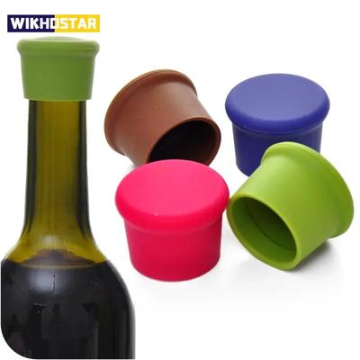 Silicone Wine Bottle Stoppers Approved Food Grade Silicone Durable Flexible Wine Bottle Stopper