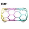 Wall Mounted Reptile Hide Honeycomb Climbing Shelf, Suction Cup Snake Tunnel Hide, Rest Platform Modular Terrarium Furniture for Ball Python,