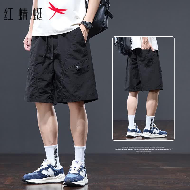 RED DRAGONFLY Men's Ice Silk Cargo Shorts