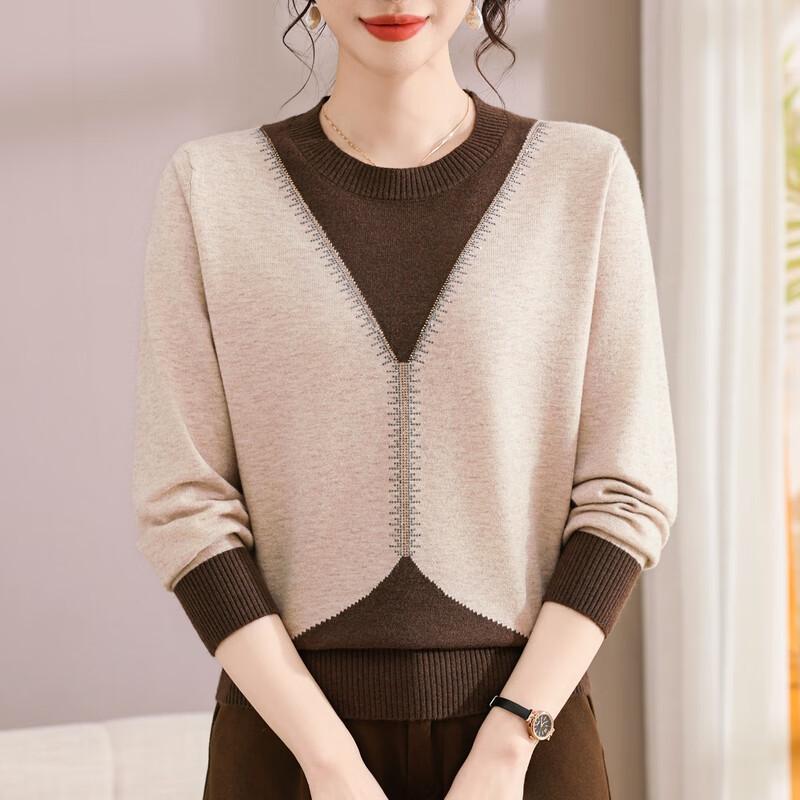 Dámský pletený svetr YUZHAOLIN s polozvýšeným límcem