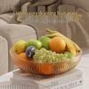 Churong Stainless Steel Gilded Edge Fruit Plate