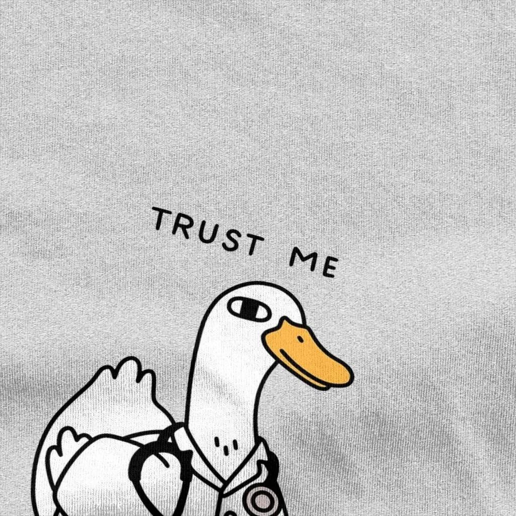 Maglietta Quack Dottore Anatra Uomo Donna Umorismo Scherzo Abbigliamento Magliette Vintage T-Shirt Taglia Grande Vestiti