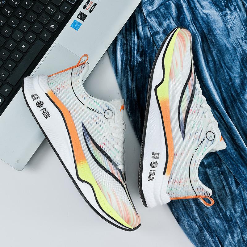 

Мужская спортивная обувь для бега на длинные дистанции из углеродного волокна, мужские и женские кроссовки для марафона, амортизация, легкая атлетика, тр 45