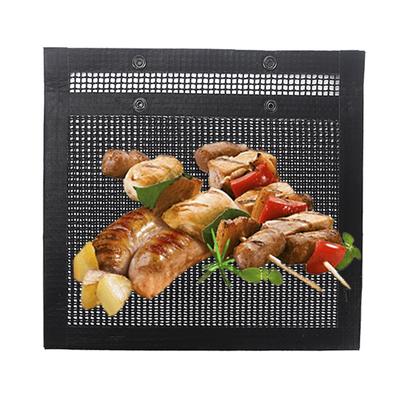Useful BBQ Mesh Grilling Bag Outdoor Picnic Tool Bolsa De Barbacoa Reusable and Easy To Clean Non-Stick BBQ Bake Bag Party