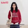 Baleno Women's Cotton Blend Crew Neck Sweatshirt