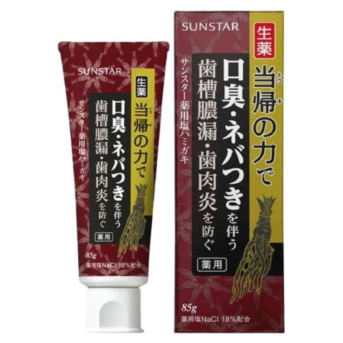 Bulk Purchase: Sunstar Angelica Power Medicated Salt Toothpaste, 85g (3 X 200ml) IIDAYS Original