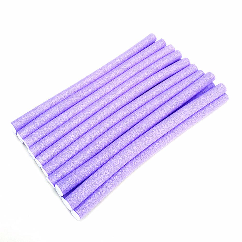 Hair Curler 10Pcs/Set Sponge   Wave Curling Roller Sticks Beauty