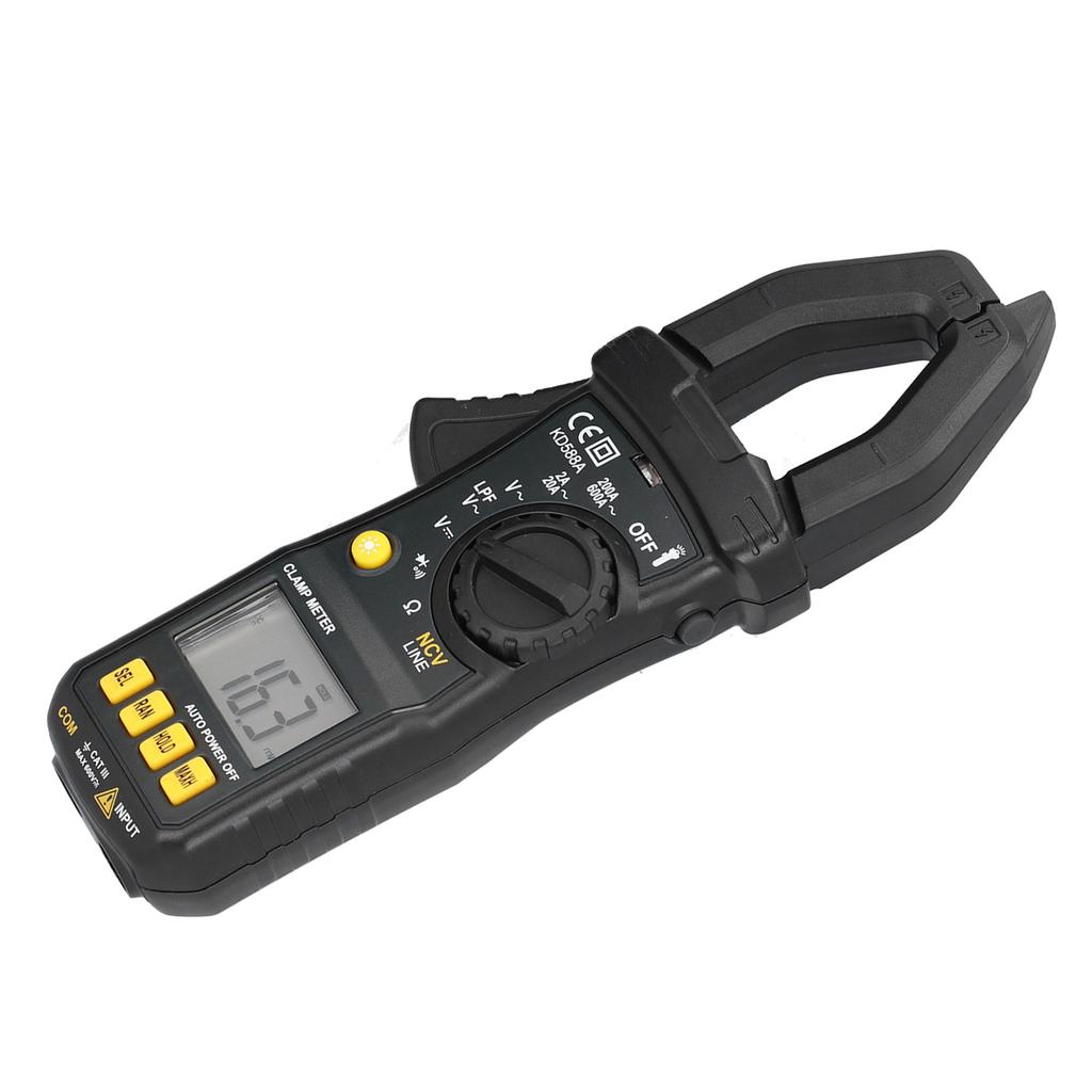 Multi Function Clamp Meter Portable Compact Data Reading Lock Non Contact Type High Accuracy