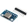 1 Set Usb3.1 16P To 2.54 High Current Power Adapter Board Module Type-C Female Test Board For Arduino
