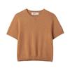 Kaslead New Women clothes Western Style Fashion Simple and Versatile Short sleeve Plain Stitch Top 5536036