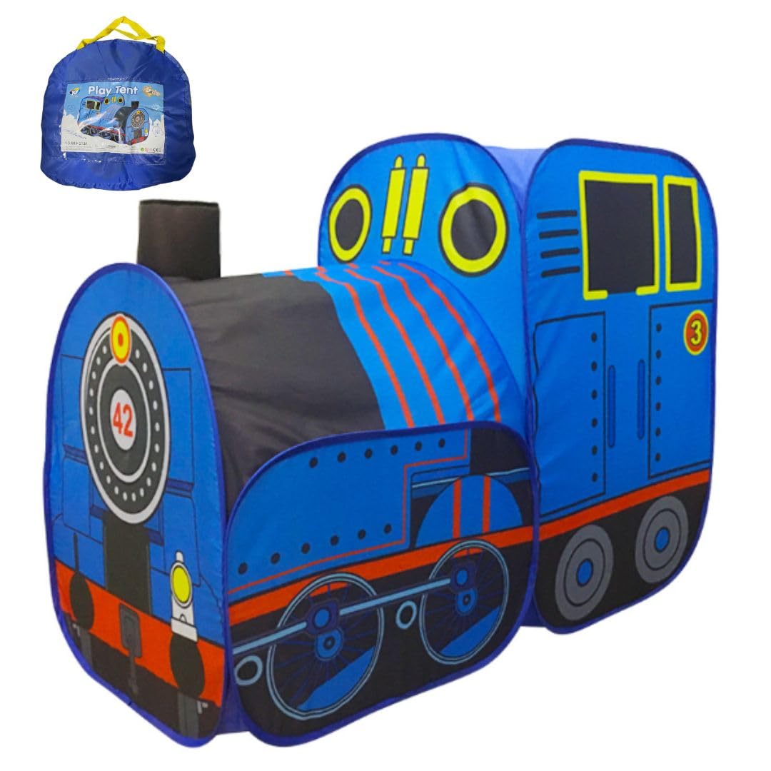 

Детская палатка Домик с шариками Детская палатка Бассейн с шариками Секретная база Оборудование для игр в помещении Детский набор Детский подарок Сумка для хранения в комплекте (локомотив)