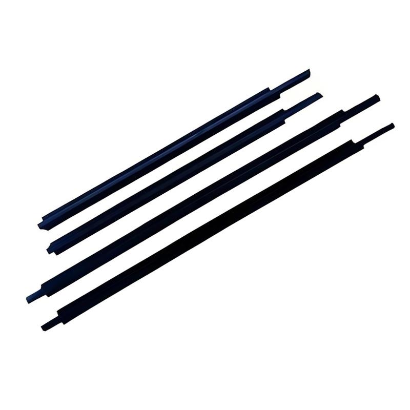 4Pcs Window Rubber Seals Trim For Ford Mondeo 2001-2007 Weatherstrip Seal Side Door Glass Belt Waterproof Sealing Strip