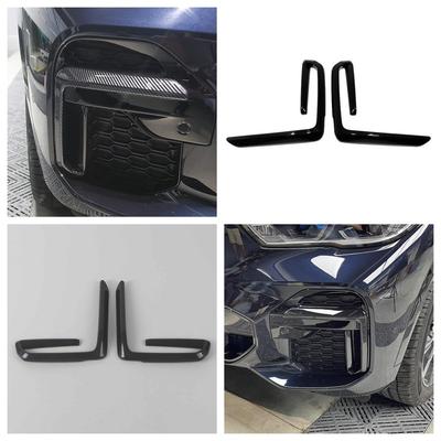 Dla BMW X5 G05 ABS Włókno węglowe Zderzak przedni Ramka lampy przeciwmgielnej Ozdobna osłona Listwy lamp przeciwmgielnych Naklejka Akcesoria do stylizacji samochodu