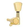 Sillet de chevalet, Chevalet et Sillet plaqués or Mécaniques pour guitare acoustique à cordes métalliques Compatibles avec les guitares électriques style GB LP