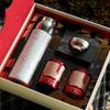 Titanium-Plated Thermos Cup Gift Set with Custom Logo for Events and Business Souvenirs