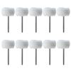 1-20PCS 3mm Felt Grinding Sanding Head Abrasive Buffing Wheel Shank Cotton Thread Polishing Mini Brush Hand Tools