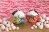 Hina Dolls Sakura Hina Hana Maro Hina Flat Display Emperor and Empress Dolls Compact Hina Matsuri Peach Festival Interior SA-285