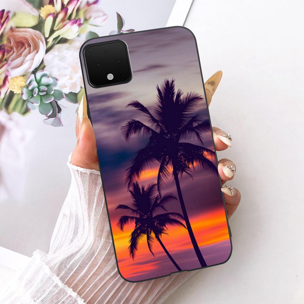 

Phone Case For Google Pixel 4 XL Cover Cute Cat Fashion Funny Painted Casing For Google Pixel XL4 G020P G020 Google Pixel XL4