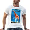 KENYA & UGANDA Railways & Harbours Good Spots To Visit Vintage Travel Poster T-Shirt Sporty Sho