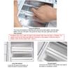 4 PCS Replacement 9W UV 365nm Lamp Bulb Tube for Nail Art Dryer UV  electronic tube