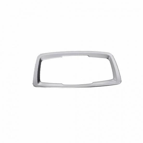 Fit For BMW X1 F48 2016- Matte Silver Headlight Control Button Cover Trim 1*