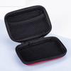 1Pc Portable Mini Tech Accessory Organizer Bag, Eva Hard Shell For Earbuds, Usb Drives & Chargers Home & Travel Organization