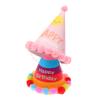 10Pcs/Bag Happy Birthday Party Hats Rainbow Diy Handmade Cap Crown Baby Shower Decoration Boy Girl Birthday Party Photo Props