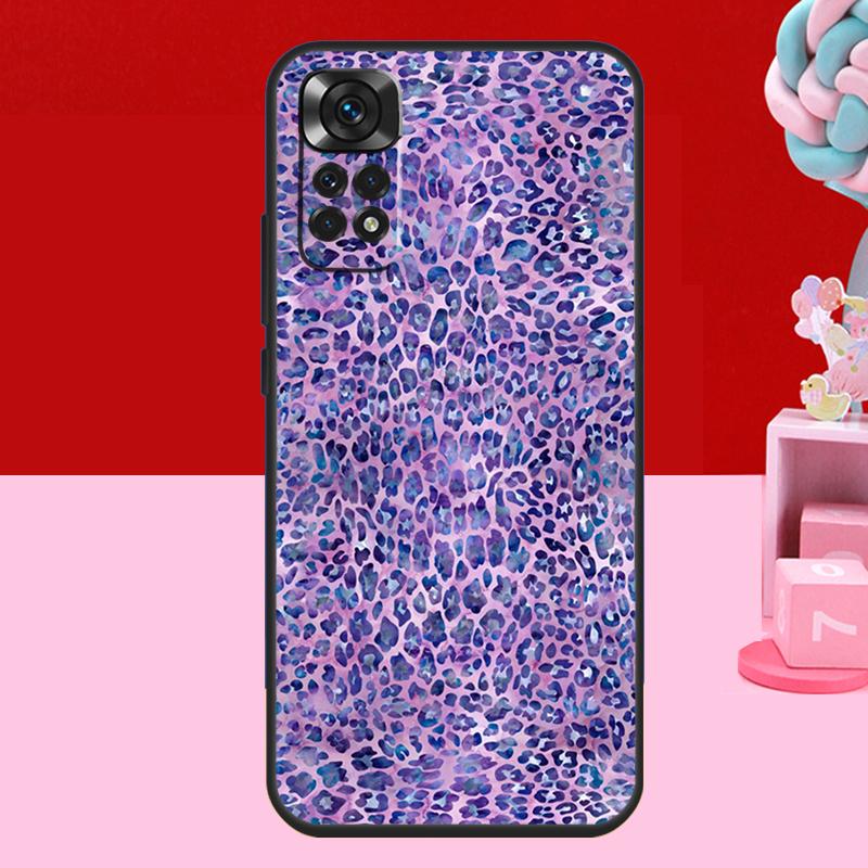 Leopard Print Case For Xiaomi Redmi Note 11 10 12 13 14 15 Pro Plus Redmi 15 C 14C 10C 12C 13C Soft Cover