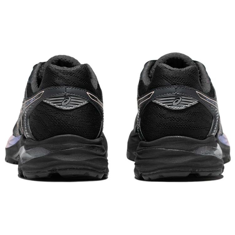 Asics Gel-Flux 4 Comfortable Mesh Synthetic Leather Durable Breathable Low-Top Casual Running Shoes Women Sneaker Black 1012A523-004