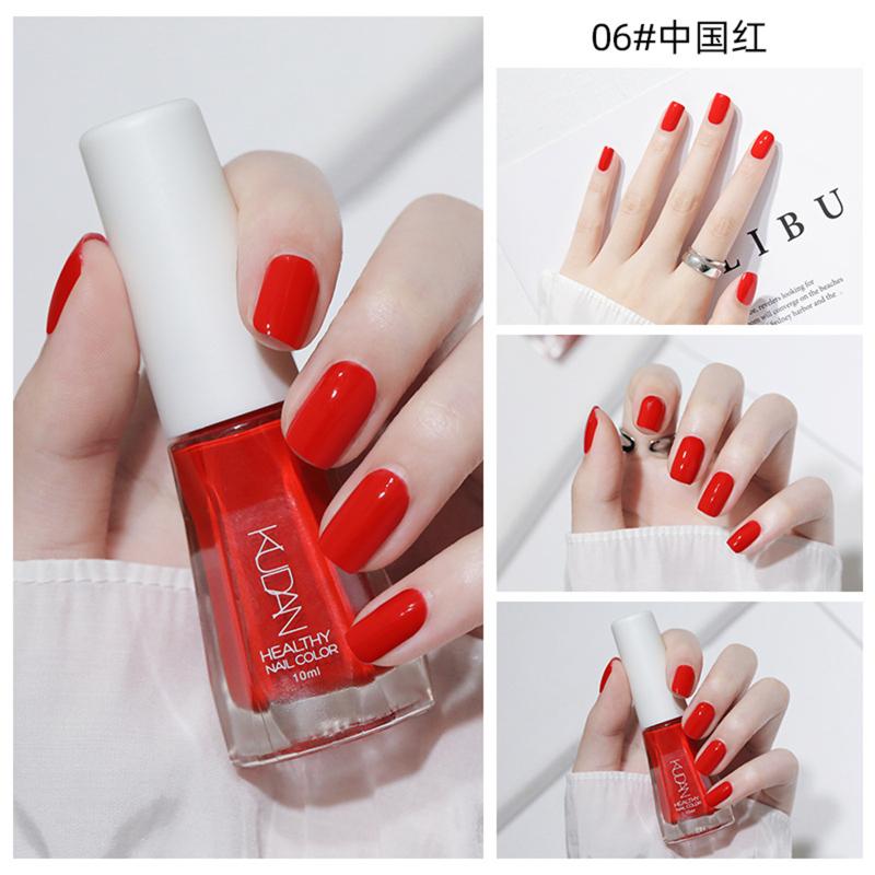 10 ml lac de unghii coacere fără coacere cu uscare rapidă de lungă durată care se poate desprinde Nails Art Salon de manichiură DIY acasă