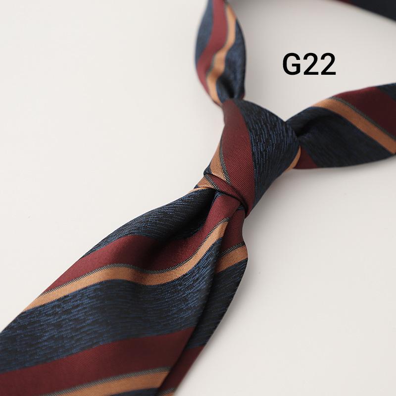 8cm Luxury Silk Neckties Men s Formal Business Ties Paisley Striped Red Navy Neck Tie Handmade Casual Neckwear Skinny Tie Cravat