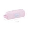 Korean Polka Dot Puffy Pencil Case with Handle Large Capacity Pencil Pouch Portable Storage Bag Makeup Bag Stationery Organizer
