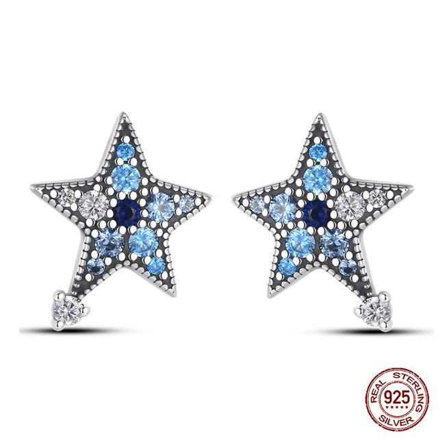 

Женские серьги-гвоздики из серебра 925 пробы со сверкающими цирконами, роскошные изысканные свадебные украшения для помолвки, подарок для девушки фиолетовый