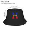 Girl Bucket Hat H For Haiti Vocation Getaway Headwear Lightweight Outdoor Fishing Hats  Bob Hat Gifts Idea