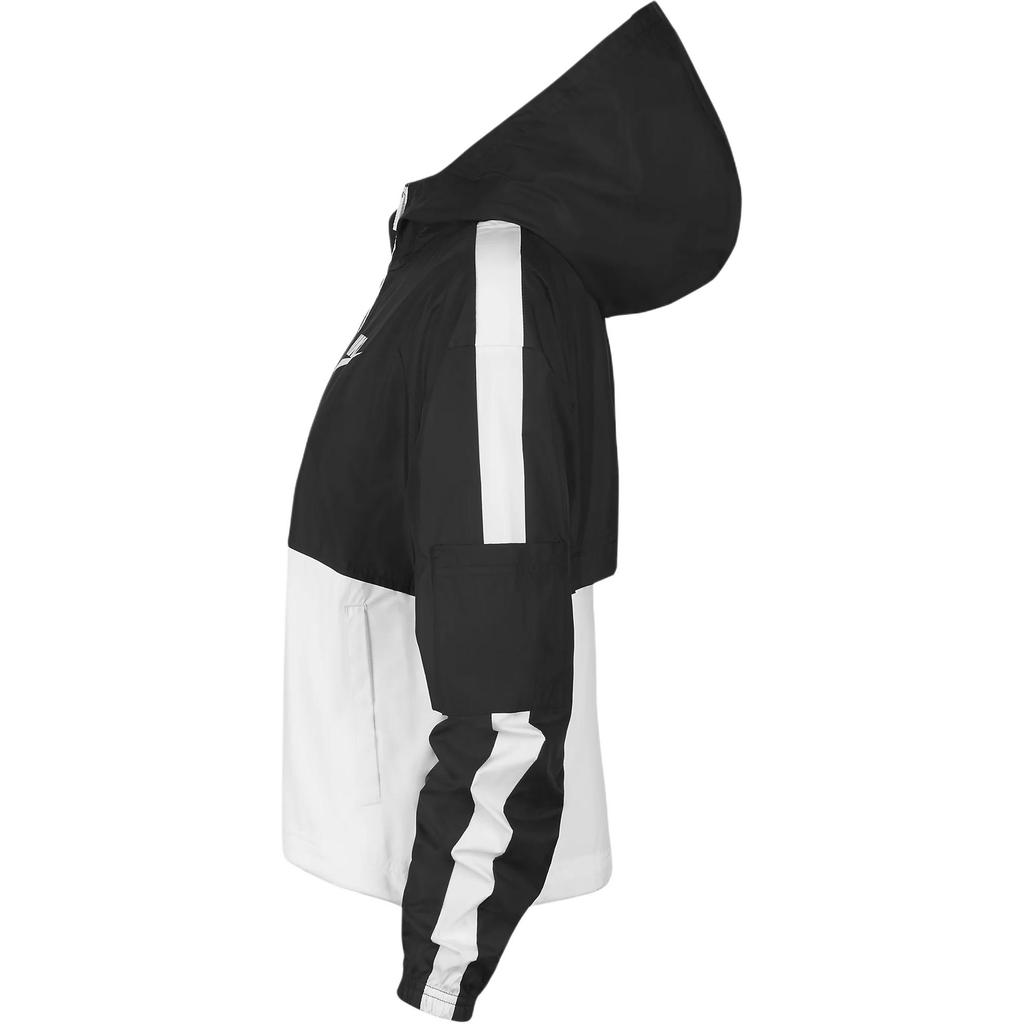 Nike Windproof Woven Sports Hooded Jacket Women Jacket White DM4933-010