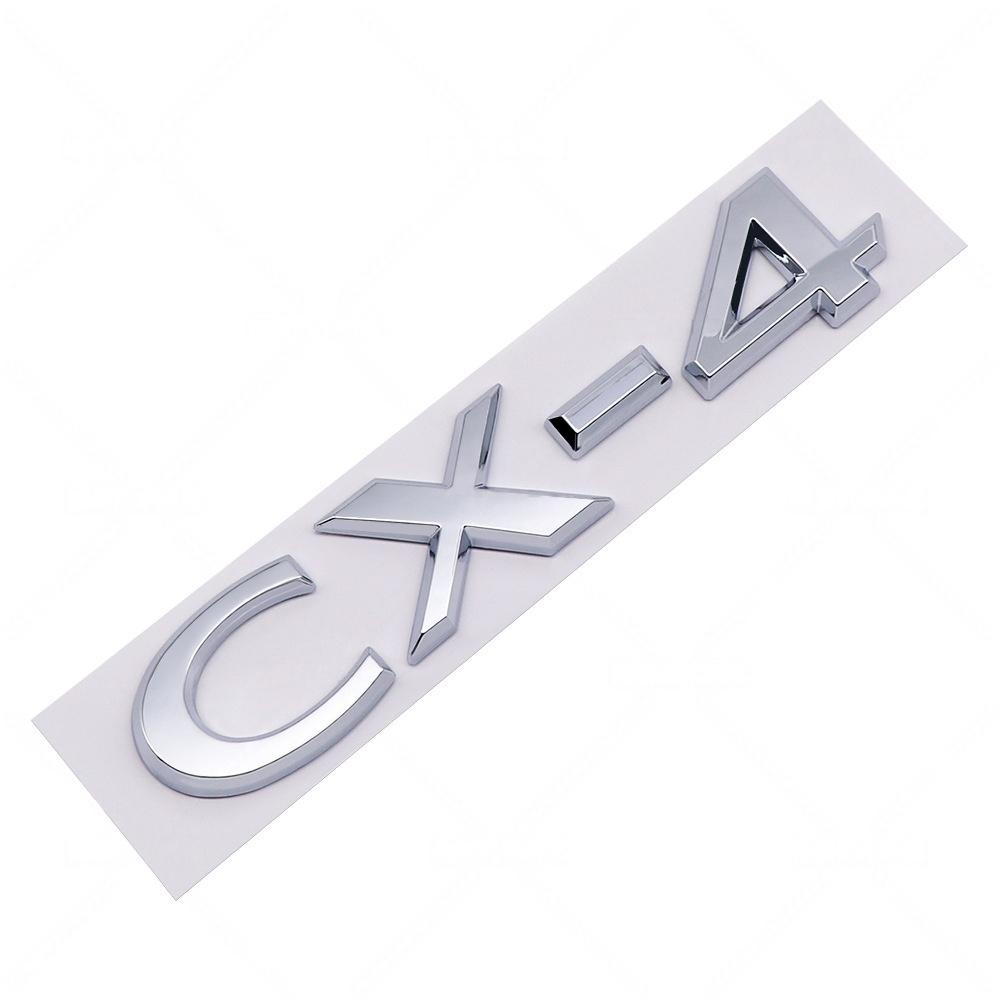 Car ABS Rear Trunk Words Letters Logo Badge Emblem Decals Sticker for Car Body Decoration Accessories