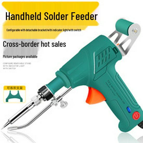 Cordless 60W Electric Soldering Iron Gun with Auto Tin Feed