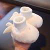 Babyschuhe Winter Baby Mädchen Samt warm flauschige Schuhe Neugeborenen Schuhe und Socken Männer verlieren keine Überschuhe 0-1 Jahre alt