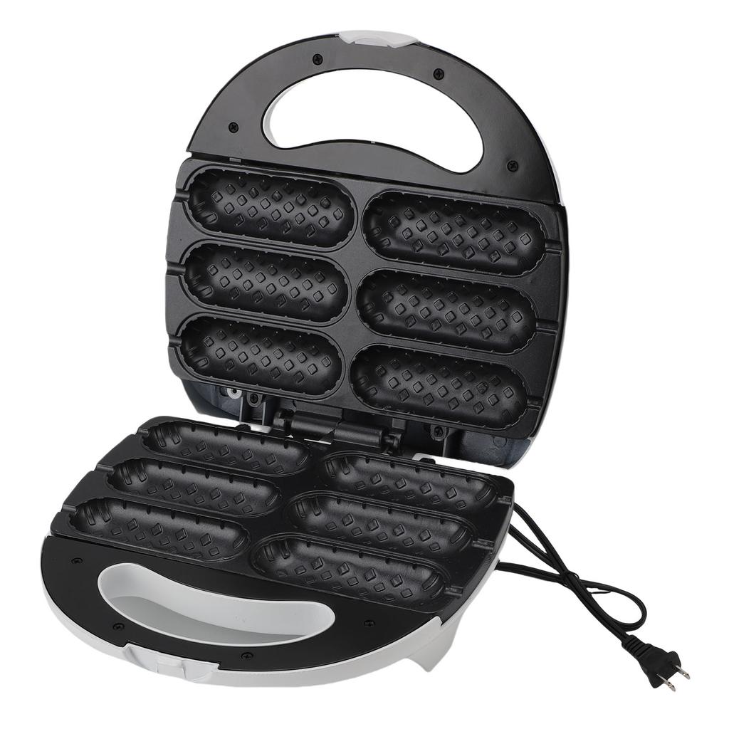 Hot Dog Maker Non Stick Breakfast Sausage Grill Cooker Machine 750W Sausage Roll Maker for Home