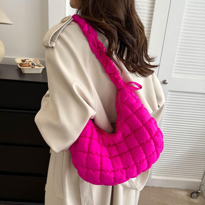 2023 Trendy Pleated Shoulder Bag for Women - Early Autumn Versatile Underarm Style