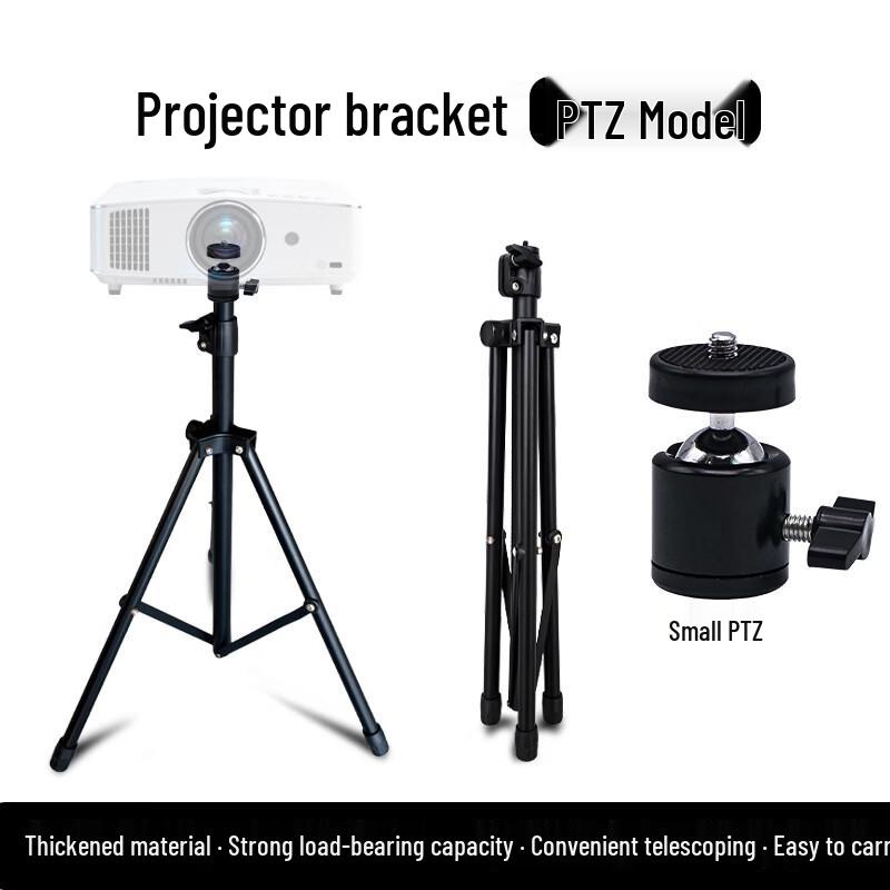 OLOEY Multi-functional Live Stream Stand with Projector Tray & RGB Fill Light