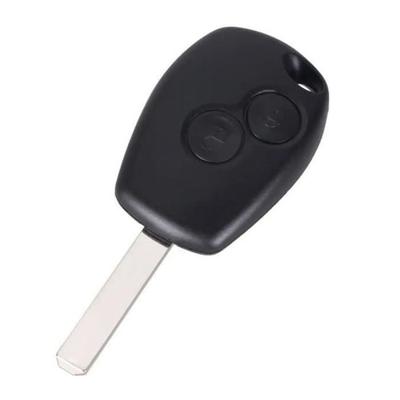2-Button Wave Key Shell For Vehicles Clio Megane Laguna