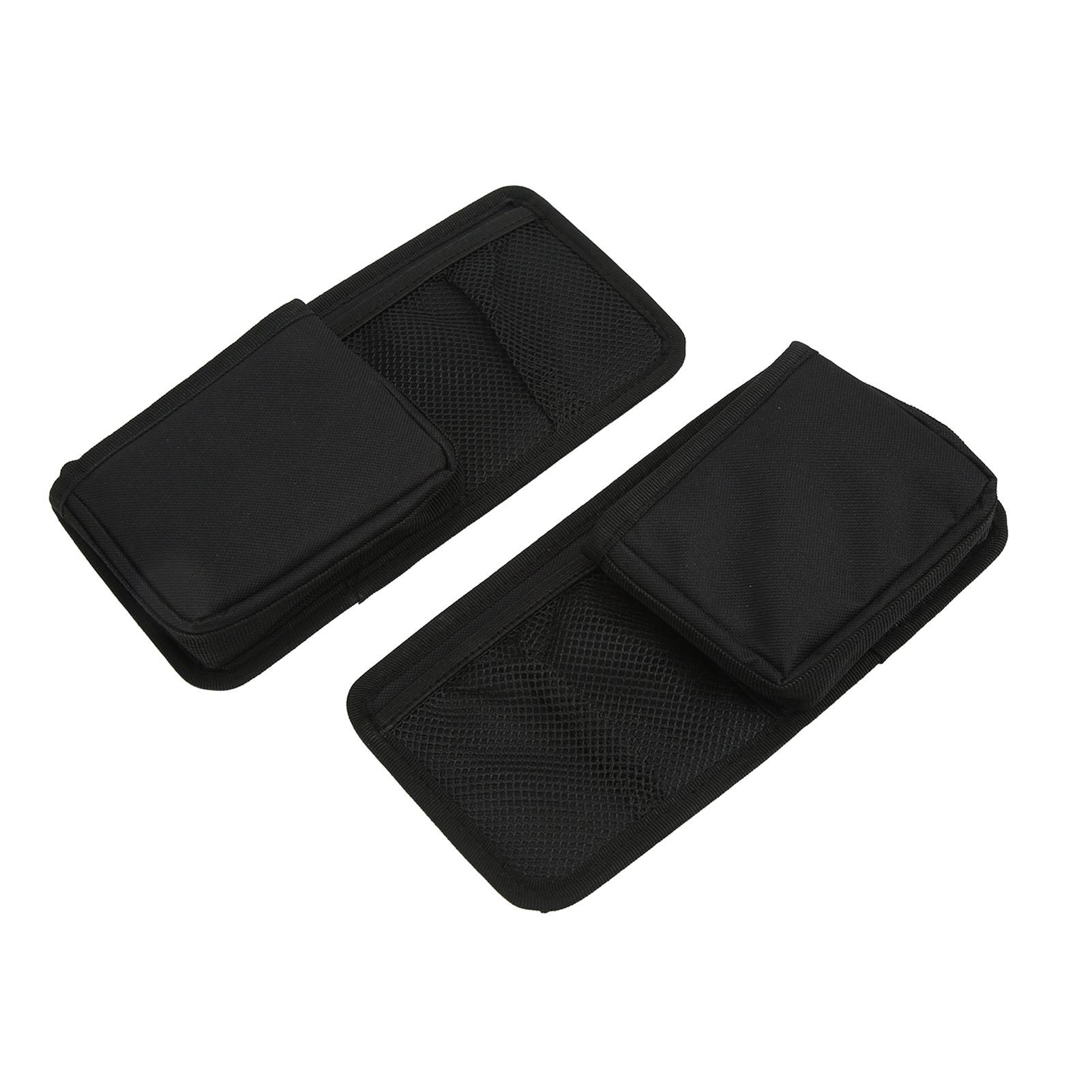 

2 Pcs Center Control Side Organizer Bag Oxford Cloth Waterproof Car Pocket Organizer for Ford Ranger T6 2011+
